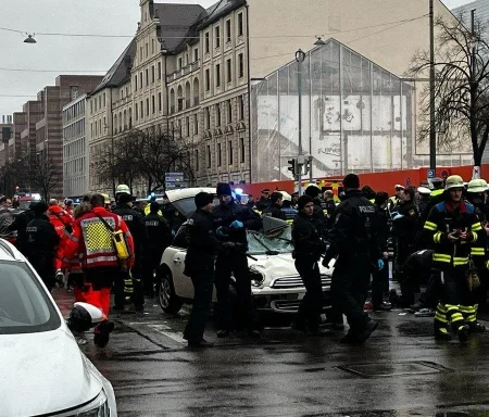 Накануне конференции по безопасности в Мюнхене автомобиль раздавил около 20 человек