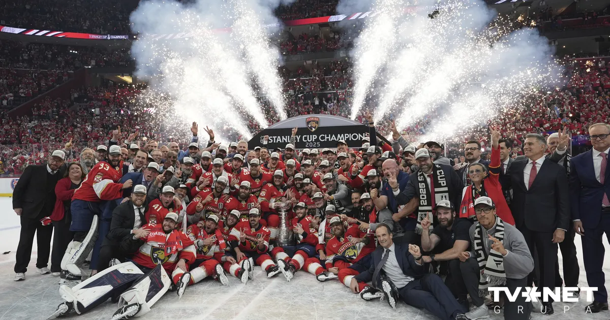 ВИДЕО ⟩ "Флорида" и Балинскис снова завоевали Кубок Стэнли подряд во второй раз