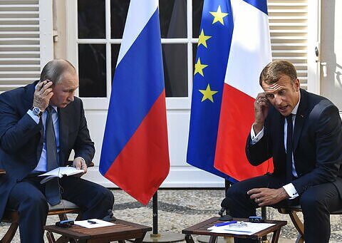 Макрон и Путин провели первый за три года разговор: согласие по Ирану, разногласия по Украине