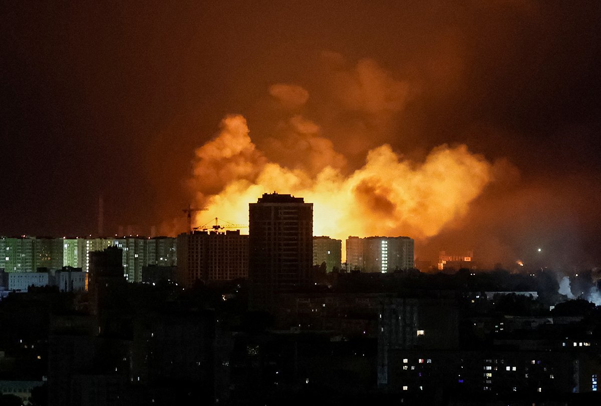 Массовый обстрел Киева в ночь на 21 июля усилил воздушный террор России