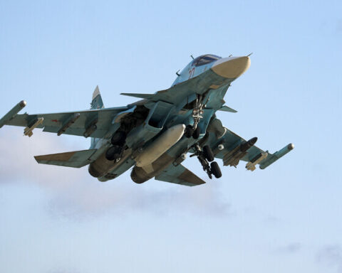 В России произошла катастрофа военного самолета Су-34