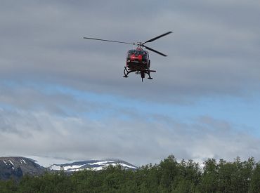 Вертолёт попал в аварию в Балтийском море, все на борту спасены