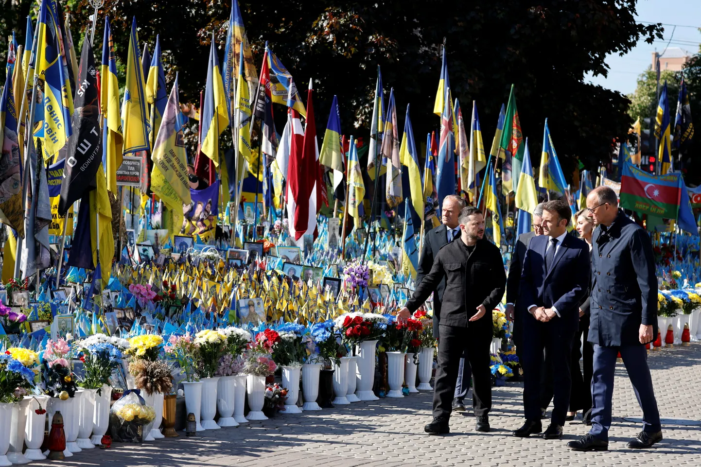 Европейские лидеры: нельзя решать вопросы мира в Украине без участия Украины