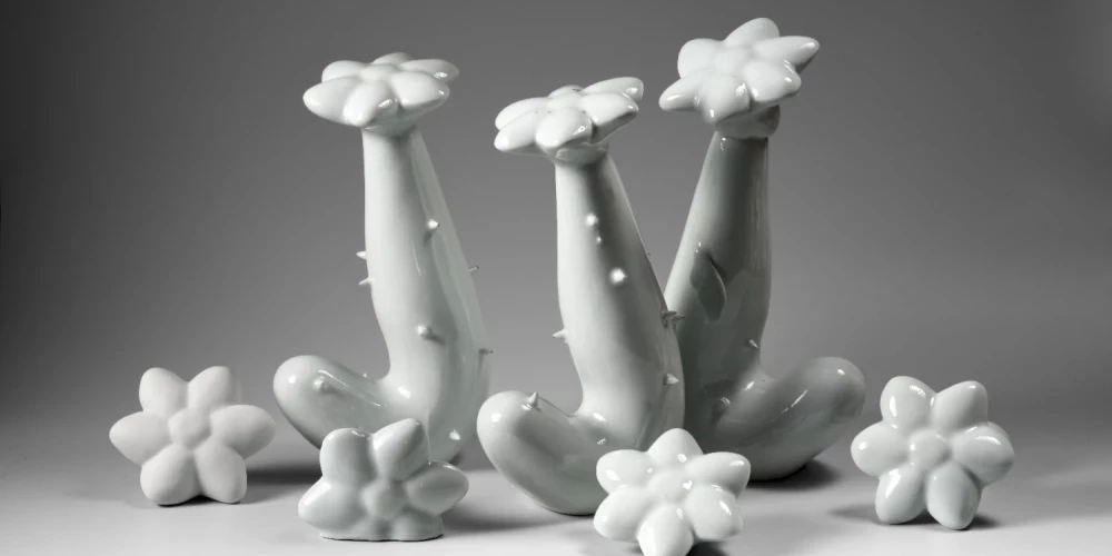 Художница из Латвии превращает личный опыт в фарфоровую инсталляцию на международной арене