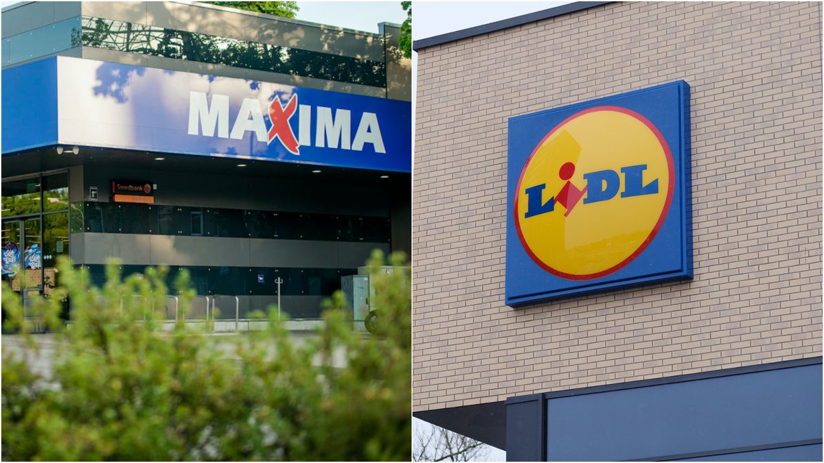 Lidl оспаривает обвинения Maxima в введении покупателей в заблуждение во время сравнения цен