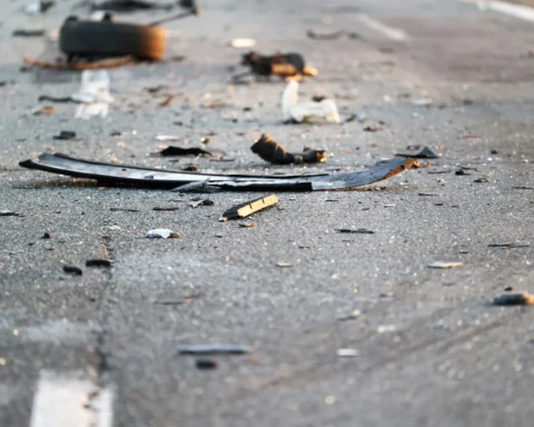 На Вентспилсском шоссе произошло ДТП, движение перекрыто