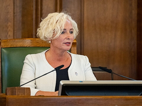 Сейма призывает продолжать санкционное давление на Россию в ходе встречи с конгрессменом США