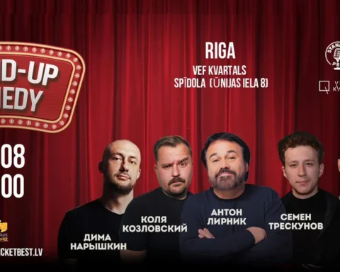 В Риге выступят Антон Лирник, Семён Трескунов и другие комики