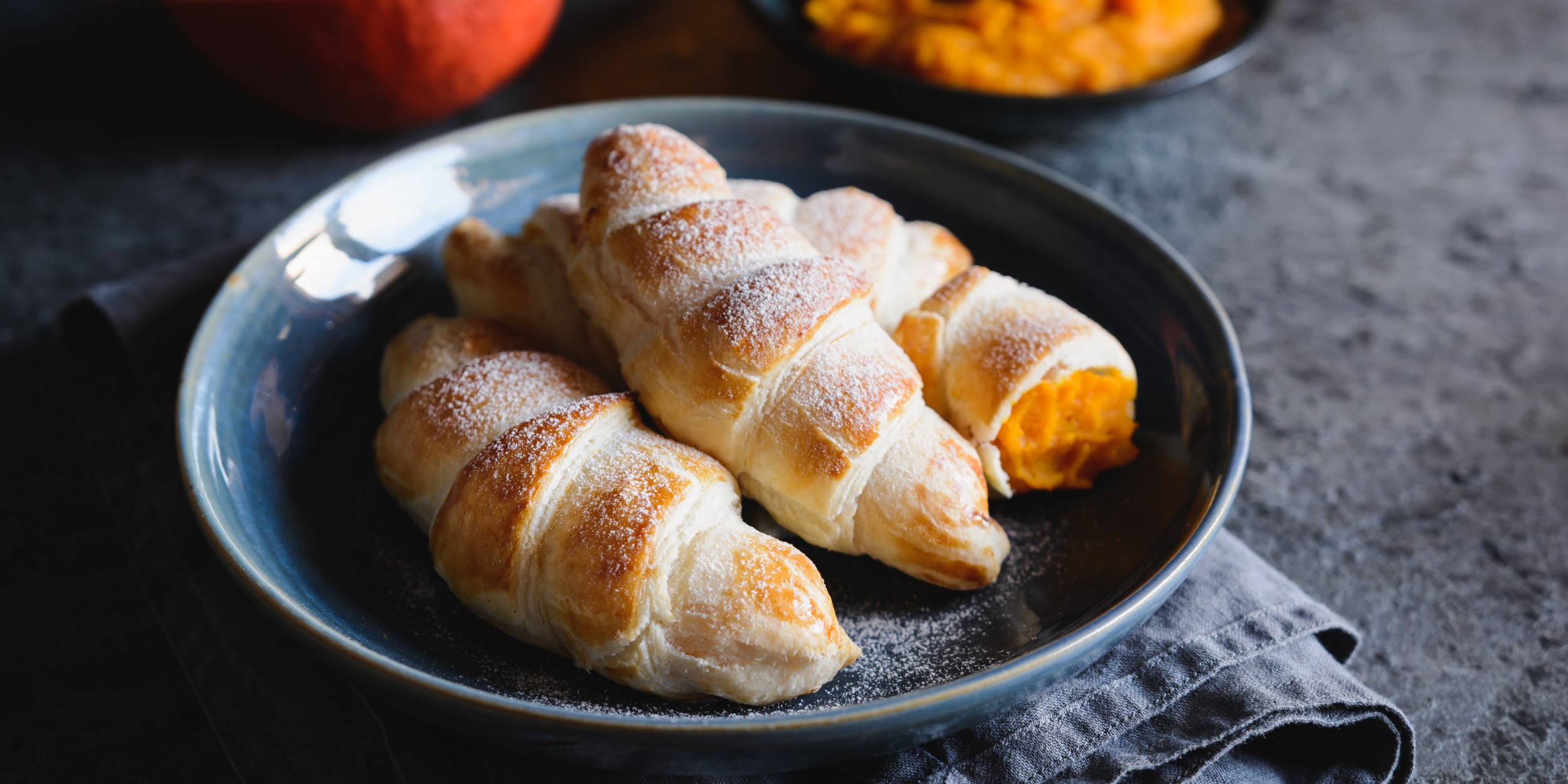 Домашние круассаны с тыквой: простой рецепт приготовления