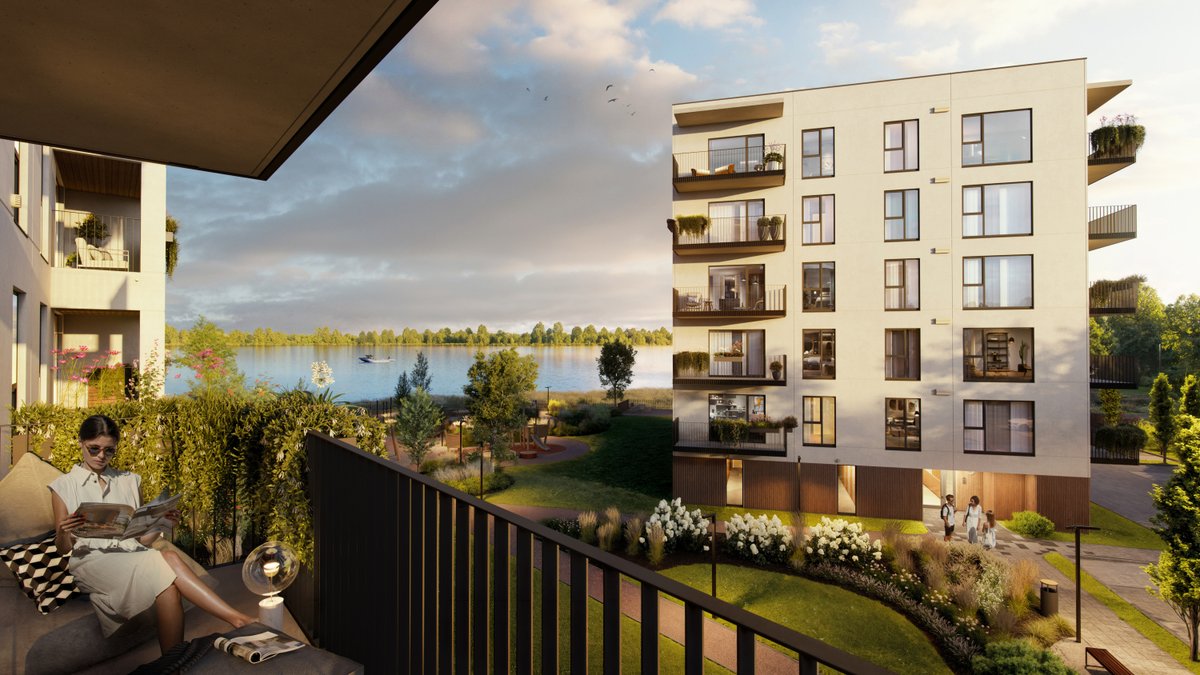 На берегу озера Югла начнется строительство жилого проекта Zaļā Jugla