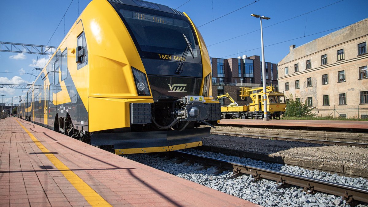 На Рижском центральном вокзале открыты новые приподнятые перроны для пассажиров