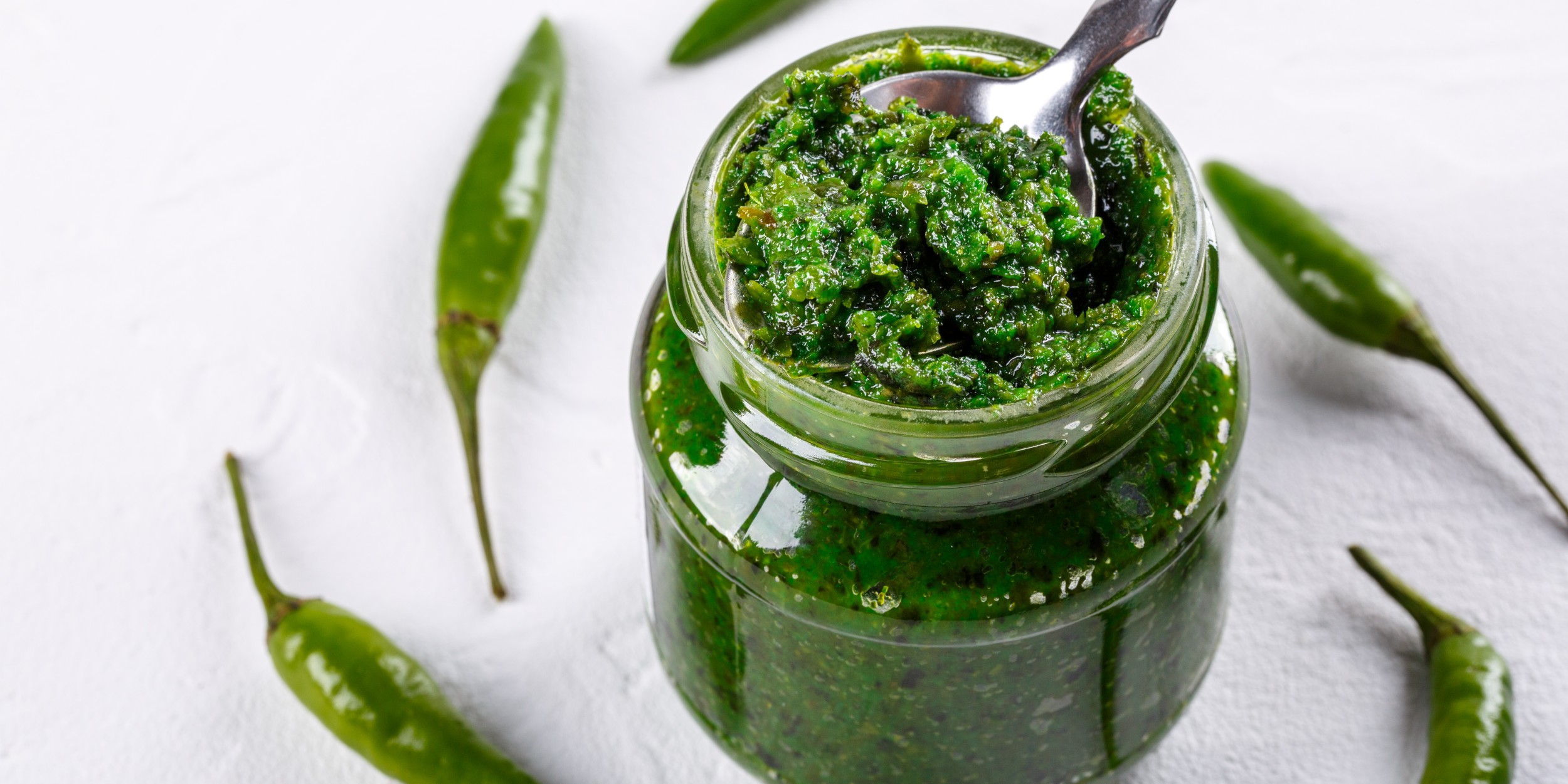 Рецепт зелёной аджики на зиму без варки