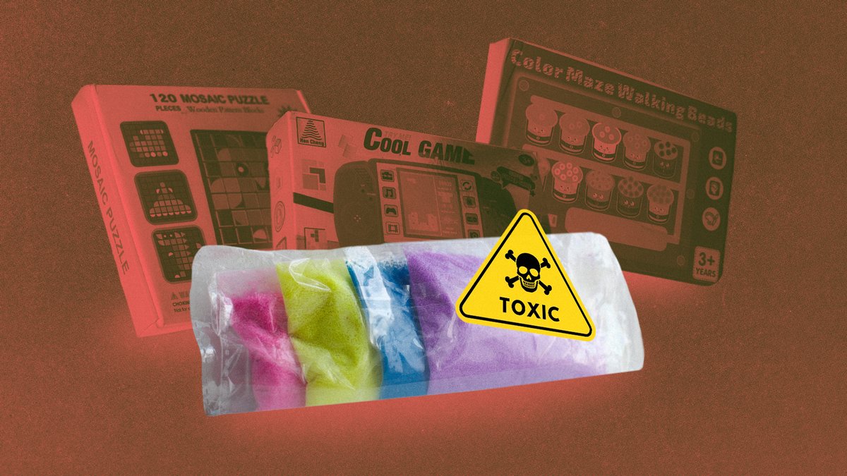 Токсичные игрушки: в детских товарах от Temu обнаружены тяжелые металлы