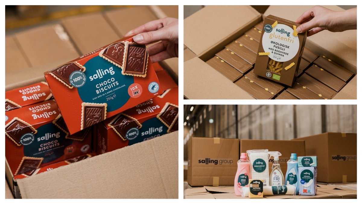 В магазинах Rimi с конца сентября появятся продукты под брендом Salling