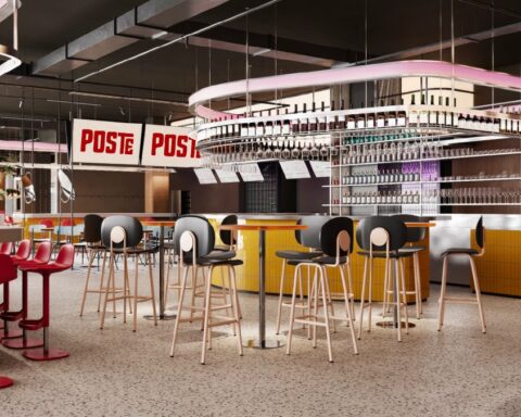 В торговом центре Origo открывается новая зона общепита Poste с шестью кухнями