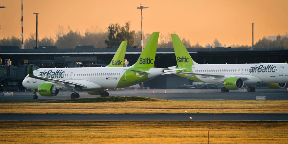 airBaltic запускает зимнюю акцию с билетами от 25 евро до 16 ноября 2025 года