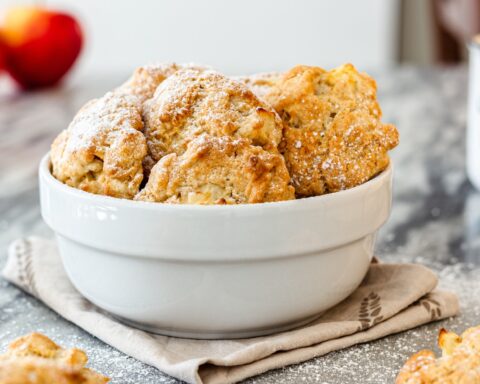 Итальянское печенье с яблоками