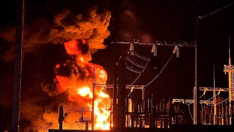 Массовый ночной удар по энергетике и городам Украины 22 октября 2025 года