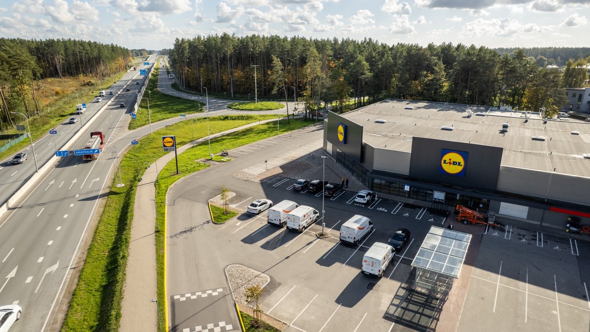 Новый магазин Lidl откроется 23 октября в Крусткалны Кекавской волости