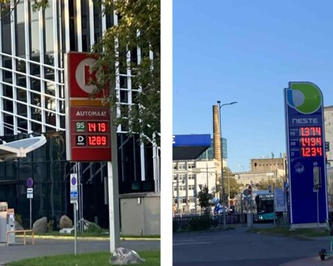 Почему топливо в Эстонии стало дешевле, чем в Латвии?