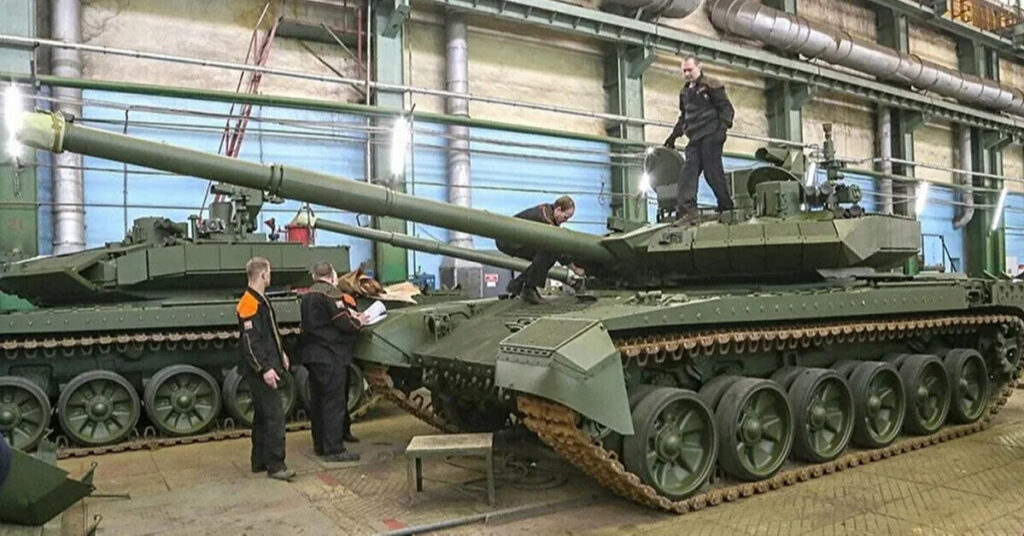 Производственный спад в оборонной промышленности России