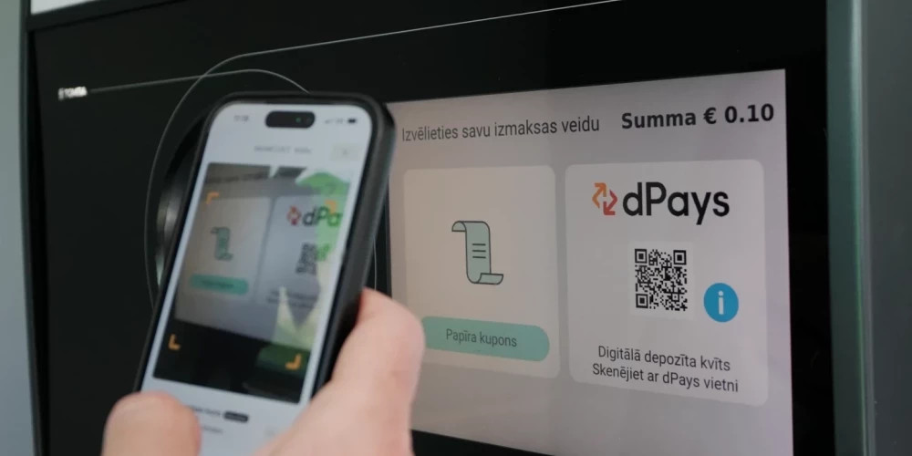 С 1 ноября возврат депозита за тару возможен на банковский счёт в Латвии