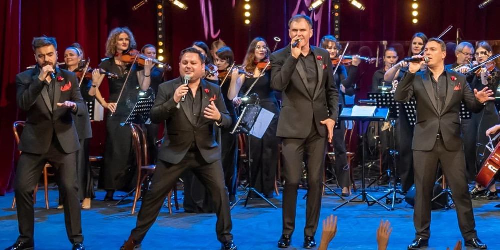 В Латвии пройдут концерты 10 Tenors с симфоническим оркестром