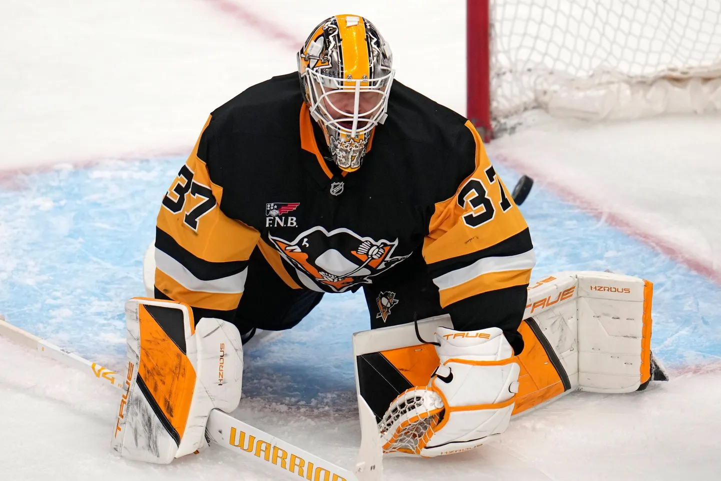 Артур Шилов заменён в матче НХЛ после четырёх пропущенных голов