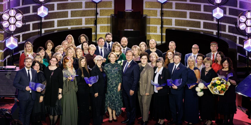 Лучшие педагоги Латвии награждены премией "Учитель года 2025"