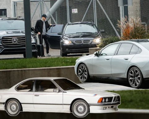 На каких автомобилях хоккеисты сборной Латвии приезжают на тренировки к Олимпийским играм 2026 года?