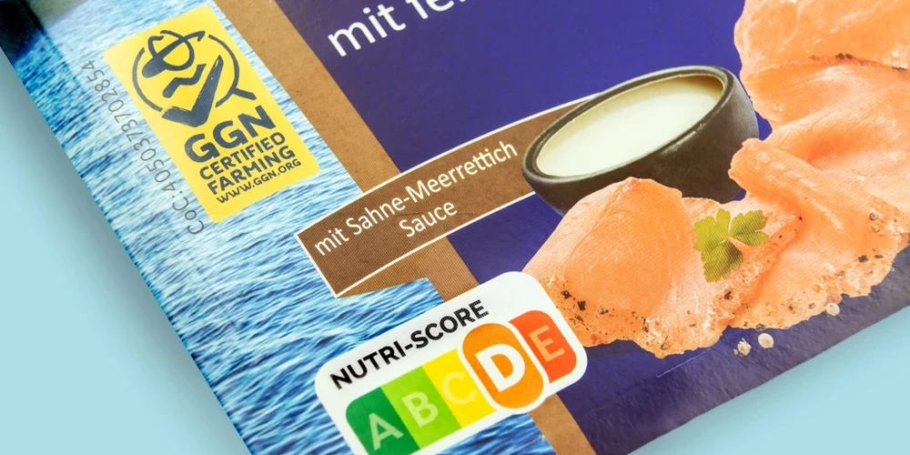Разноцветная шкала Nutri-Score на продуктах Lidl: что она означает для покупателей Латвии