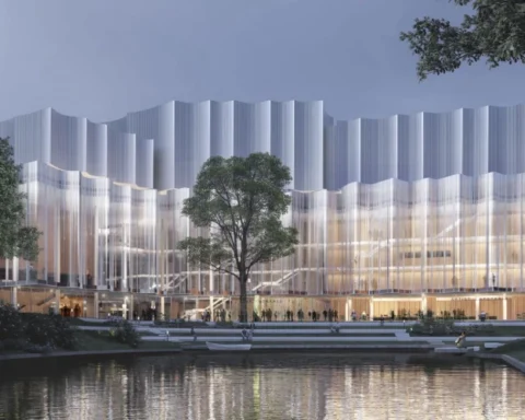 Рижская филармония: новый концертный зал и обновлённая территория у бульвара Кронвалда