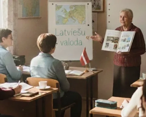 Рижские пенсионеры помогли украинцам в изучении латышского языка: успешное завершение проекта