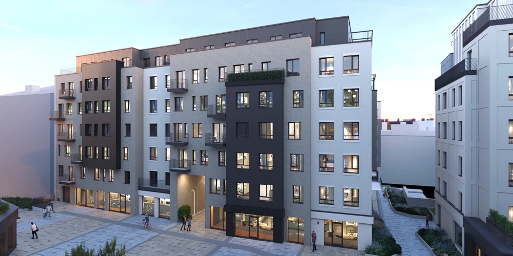 В центре Риги создают новый квартал для семей и инвесторов