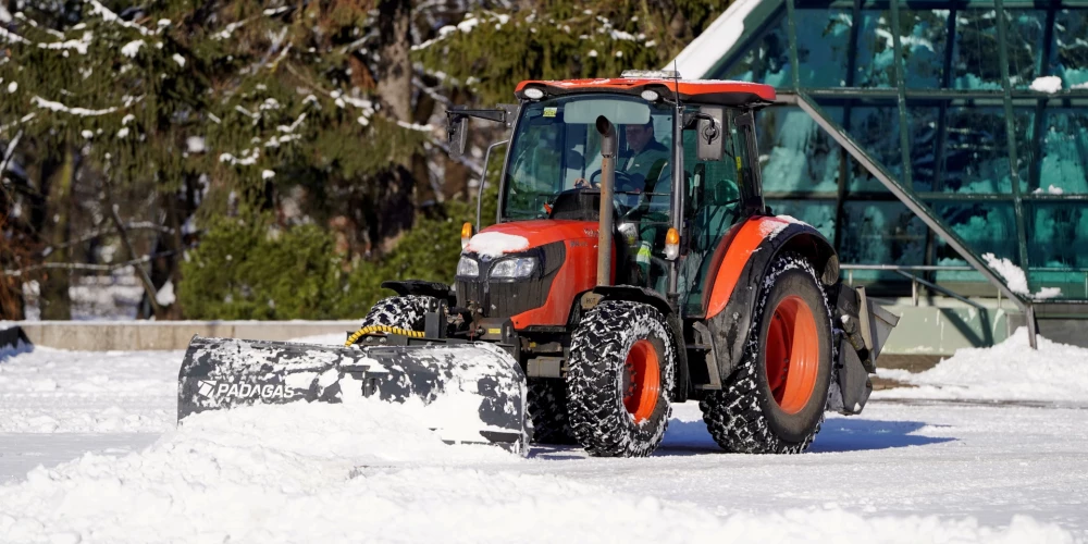 В Даугавпилсе запустили онлайн-карту зимней уборки улиц во время снегопада