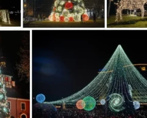 Алуксне встречает Рождество с главной елкой под девизом «Искреннее Рождество»