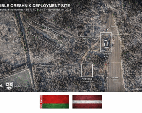 Американцы нашли ядерный носитель «Орешник» в 370 километрах от Латвии