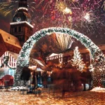 Латвия встречает 2026 год со снегом и холодом