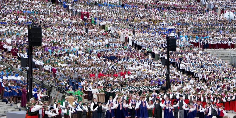 Самоуправления Латвии потратили на Праздник песни 6-8 млн евро