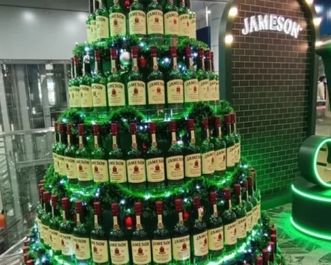 Торговые центры Domina и Akropole Alfa убрали ёлки из бутылок после реакции PTAC