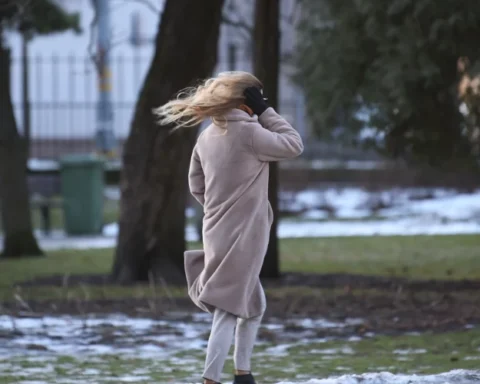 В Латвии в субботу объявлено оранжевое предупреждение из-за сильного ветра