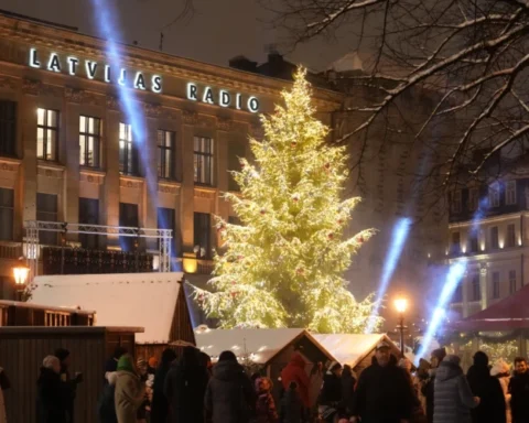 В новогоднюю ночь в Латвии ожидается -18°C и снежный покров до 25 см