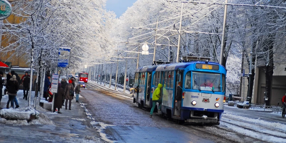 В Риге 31 декабря и 1 января общественный транспорт будет бесплатным