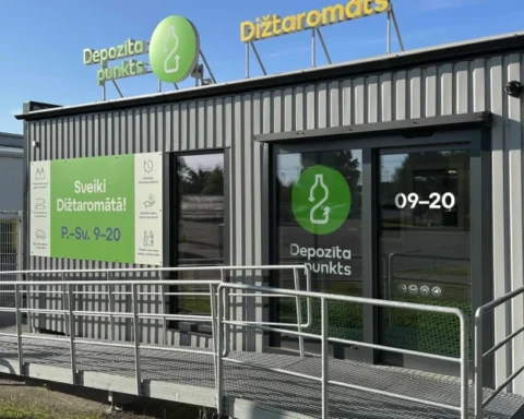 В Риге открылся первый год работы самого большого таромата: сдано 3,35 млн бутылок