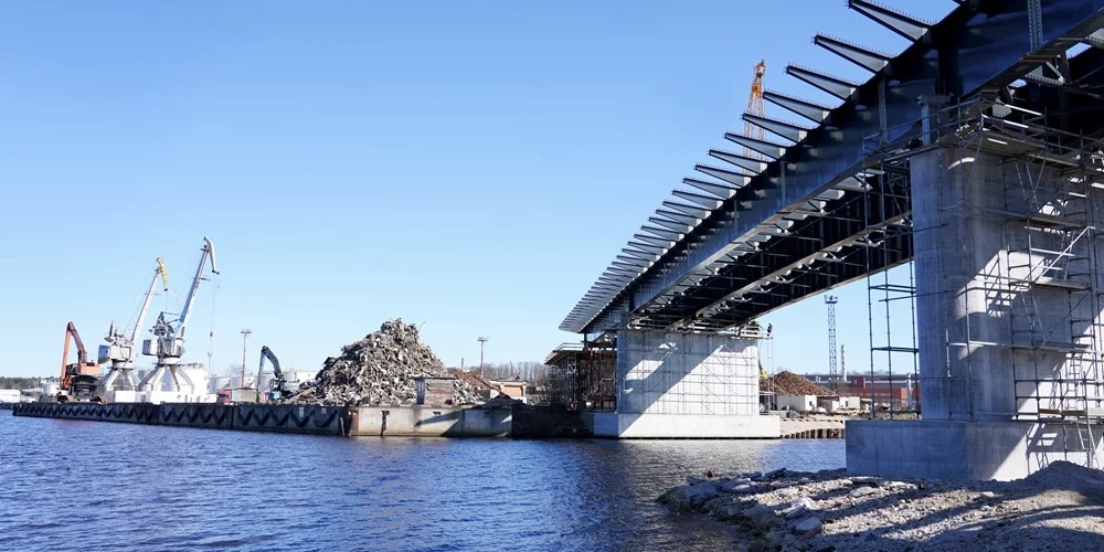 В Риге продолжается строительство крупного инфраструктурного объекта: обновления и завершение работ