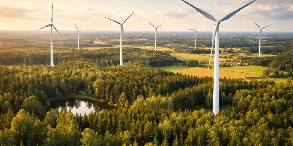 Жителей Кекавского и Олайнского краев приглашают обсудить строительство ветропарка с 12 турбинами