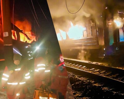 Атака дронов по пассажирскому поезду в Харьковской области привела к гибели мирных людей