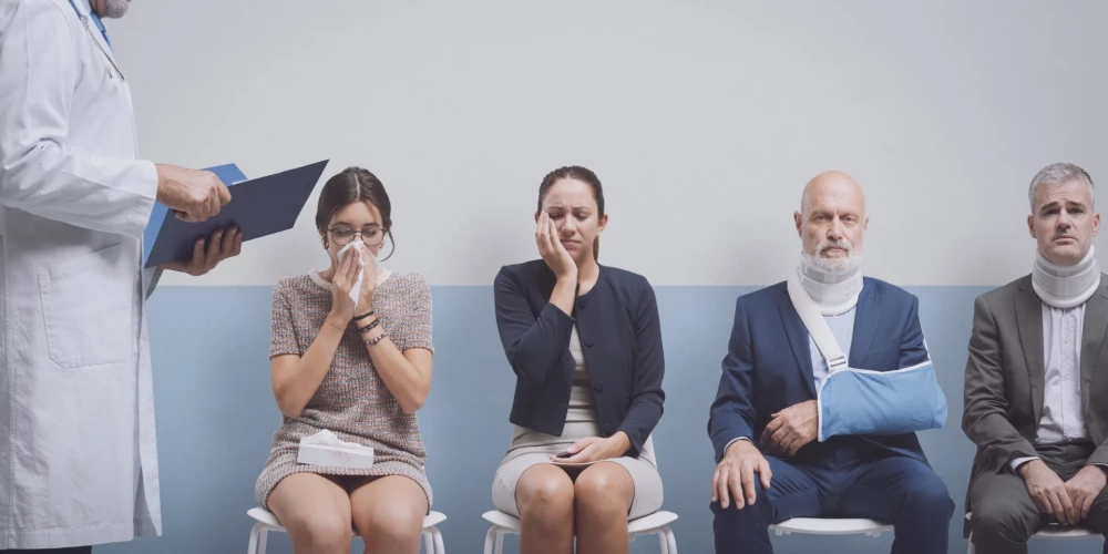 19 визитов к врачу в год: страхование показывает рост спроса на амбулаторные услуги в Латвии