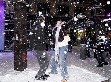 Аэропорт Вильнюса задержал рейсы из-за пробок, вызванных метелью