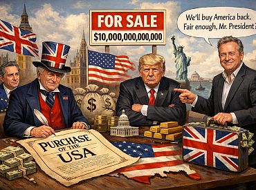 Британский журналист предложил США «выкупить» как бывшую колонию Великобритании